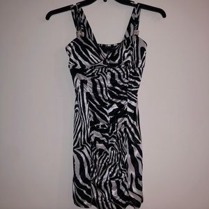 Zebra Print Cocktail dress